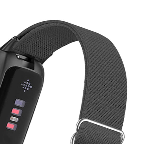Fitbit Inspire 3 -ranneke, nailonia, musta