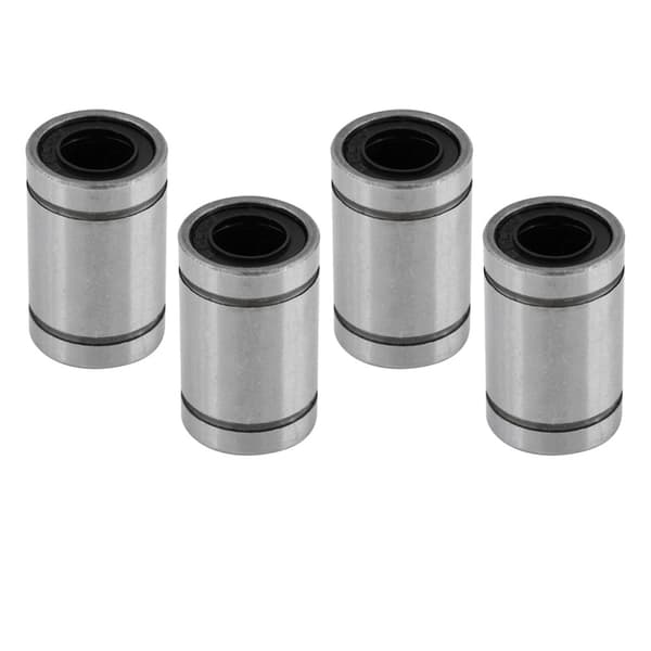 10 stk LM8UU 8 mm lineær bevegelse kulelagerbøssing for 8 mm stang 3D-skriver CNC-deler