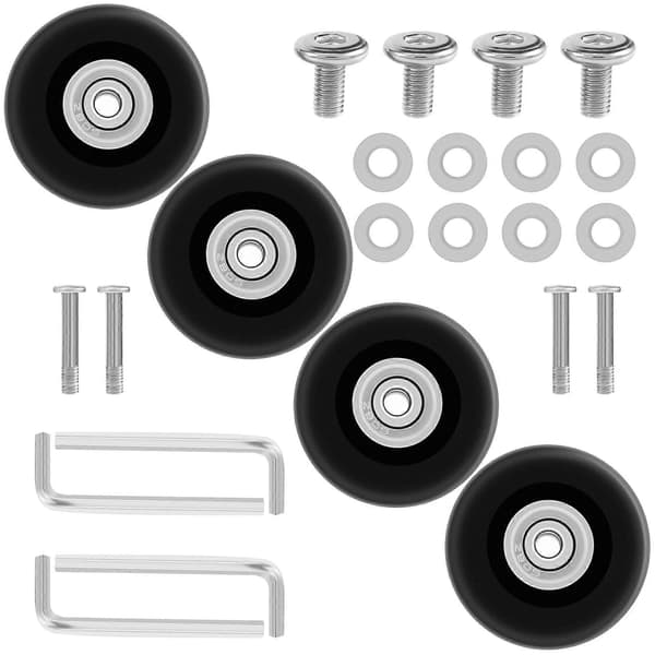 OD 50mm 4 Set Reservations for Suitcase Wheels Axles Deluxe Repair Tool