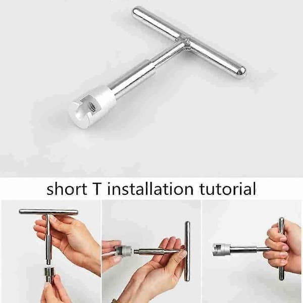 Metal Car Dent Repair Tool, Dent Remover, Car Body Suction Cup, T-Puller + 18 Tabs