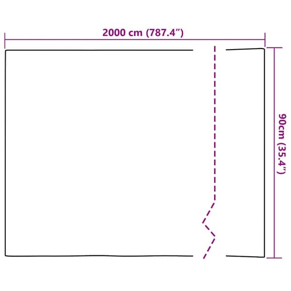 Static Window Film Transparent 90 x 2000 cm PVC