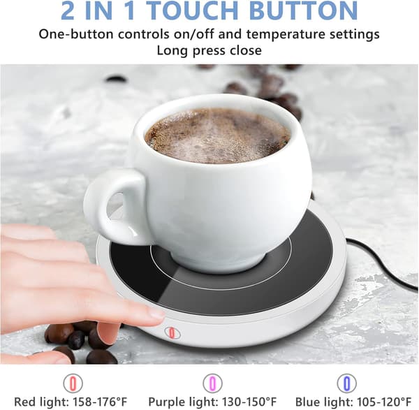 USB-kaffekoppvarmer Elektrisk oppvarmet underlag Koppvarmer Auto Shu