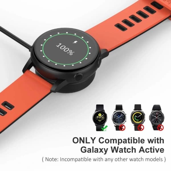 Laddare för Samsung Galaxy Watch 3/4/5 Active 1/2_tfrf