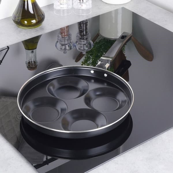 Granittstekepanne 25 cm, 4 hull, non-stick_tfrf