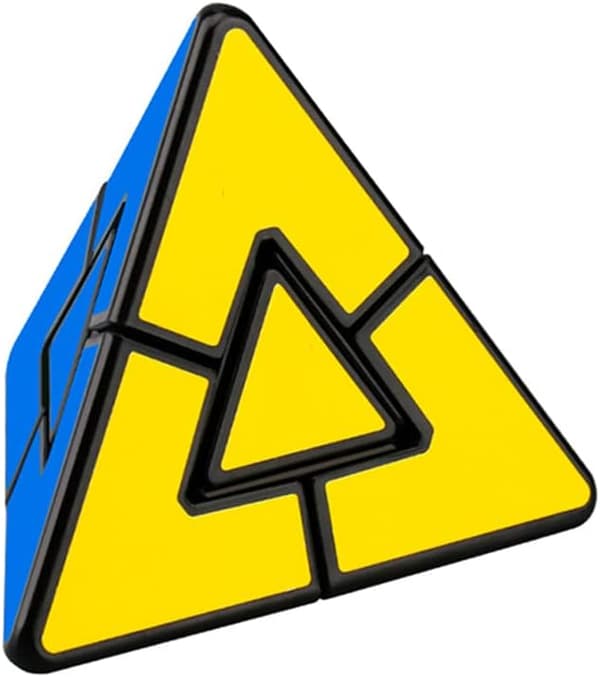 Duett Pyramid Speed Cube Pyraminx Magic Cube Trekantet Twisty Cube