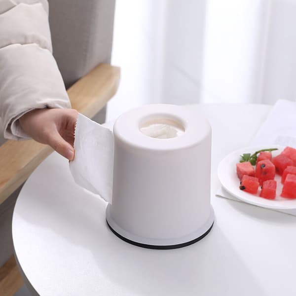 Plastlommeboks, biloppbevaringsboks, skrivebordsboks for servietter