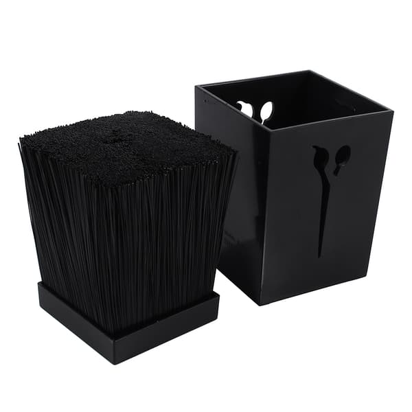 Professional Hairdressing Scissor Holder for Salons, Combs, Clips, Scissors, Tools (Black)