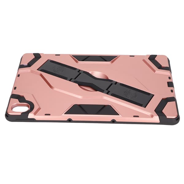 Tablet Case for Lenovo Tab P11 11 inch Ultra-thin Shockproof Protective Case with Shoulder Straps Back Hand Straps Rose Gold