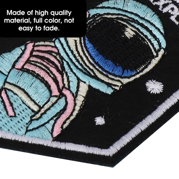 8st Adventure Pattern Embroidery Patch Sew On Stickers Clothes Applique DIY Clothing Decoration
