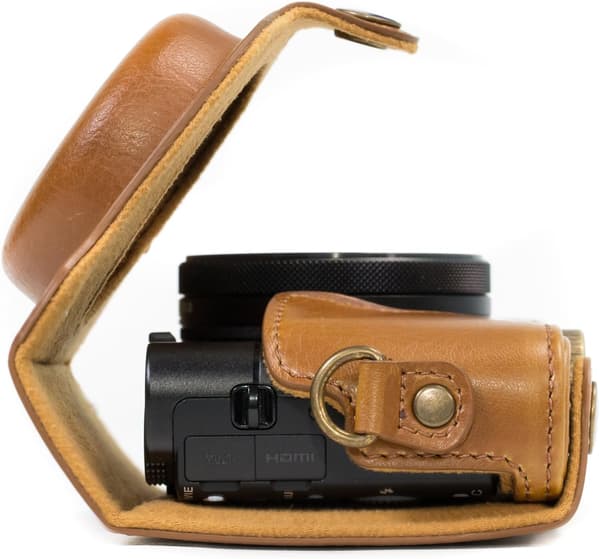 (Brun) For Sony Cyber-shot DSC-RX100 VI, DSC-RX100 V, DSC-RX100