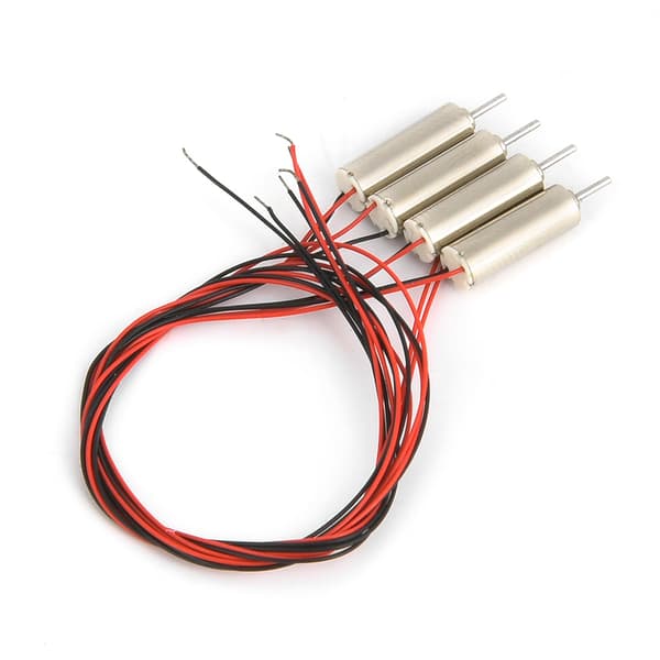 4 stk. DC 4.5V 31440RPM kernemotor 4x12mm mikromotor til RC helikopterlegetøj