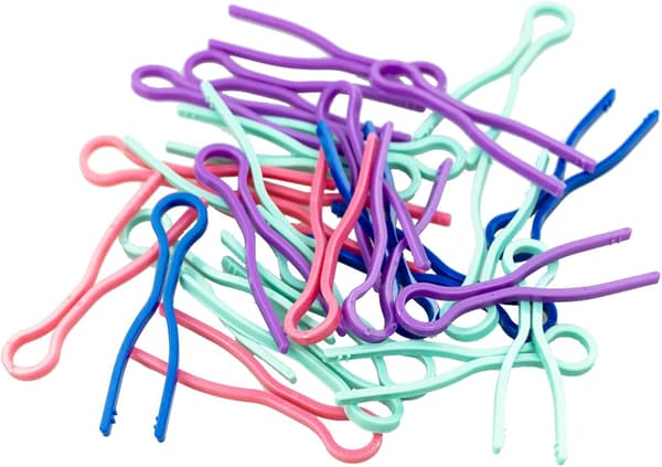 Bobbin Thread Holder, Bobbin Holder Clips, Sewing Thread Spool Accessories Thread Friends Clips for Thread Rolls Organization (40 pcs)
