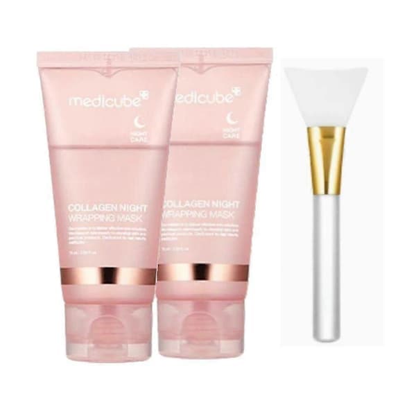 1-3X Medicube Collagen Night Wrapping Mask KOREAN Glass Skin Routine 2pcs 2pcs