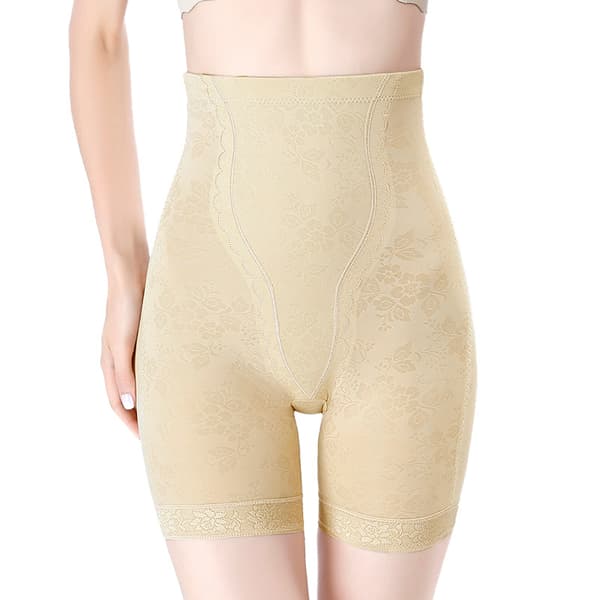 Formende Shapewear-shorts for kvinner, magekontroll, høy midje