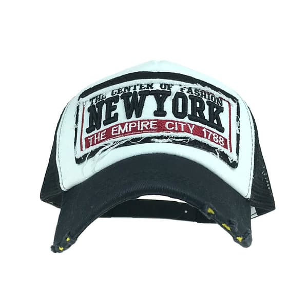 New York mesh keps baseball keps broderad anka tunga keps(w