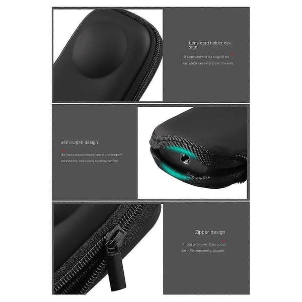 Mini Storage Bag for Insta 360 One X/x2/x3 Handbag Portable Case Protective Bag Panoramic