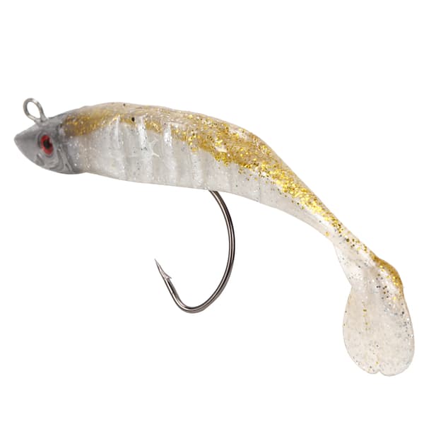 2 stk PVC Jighead krog vinter isfiskeri agn kunstig blød simulering agn værktøj tilbehør 2#