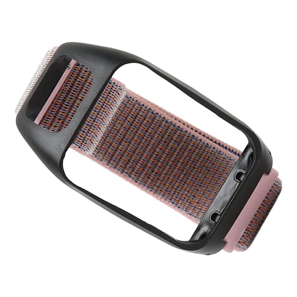 2 i 1 elastisk flettet sportsrem i nylon, erstatningsrem til TOMTOM Runner3 Pink Sand