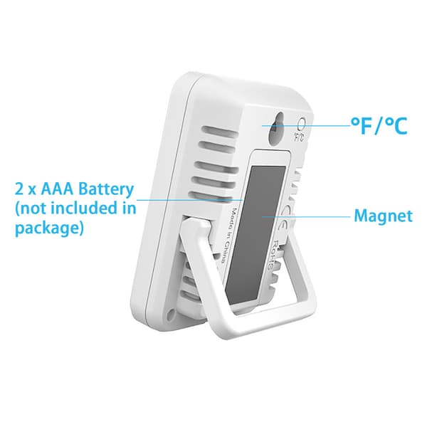 Digital hygrometer inomhus termometer fuktighetsmätare rums termometer med temperatur och fuktighetsmonitor mini hygrometer termometer