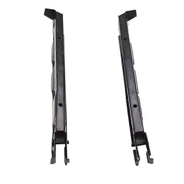 1 Pair Front Left Right Bumper Bracket Frame 2118801114 2118801214 for - S-Class W211 E320 E350 06-0 Black Svart