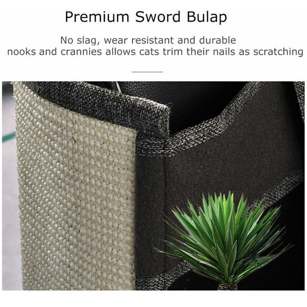 Cat Scratch Board New Product Creative Cat Grinding Claw Sisal Cat Scratch Sofa Protective Pad Cat Scratch Post Beige (Nails)