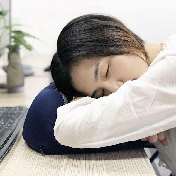 U-formad kudde Memory Foam Rebound Nackstöd för resor Flygplan Sova