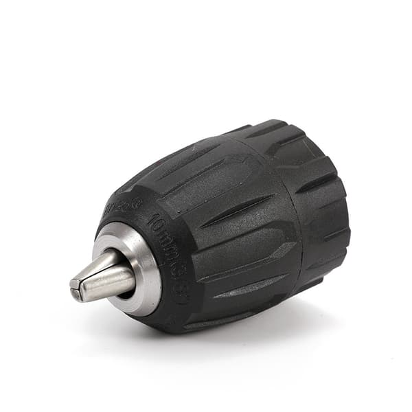 0,8-10 mm 3/8-24UNF Nøglefri borepatron med 1/4 sekskantsskaft holder tilbehør (Ny stil uden) til bor