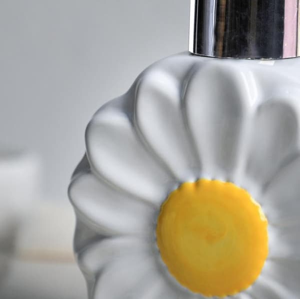 Daisy Tvålpump Keramisk Flytande Lotionflaska, 270 ml -
