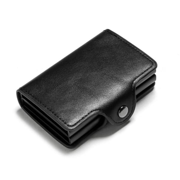 Dobbelt Tyverisikker Pung RFID-NFC Sikker POP UP-kortholder