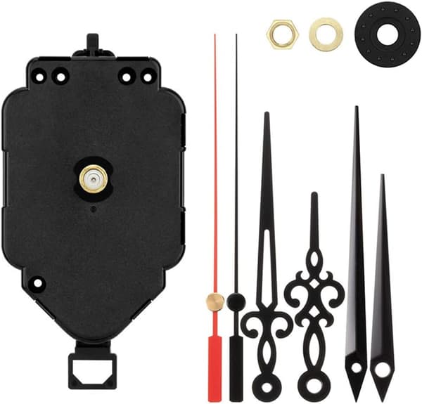 Aksel Quartz Mekanisme DIY Reparationsdele Pendul Urværk, Langt Urværk Vægudskiftning