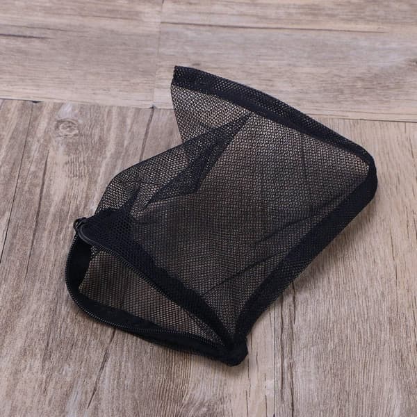 10 stk Akvarium Filterpose, Nylon Mesh Bag med snøring, Fisk T
