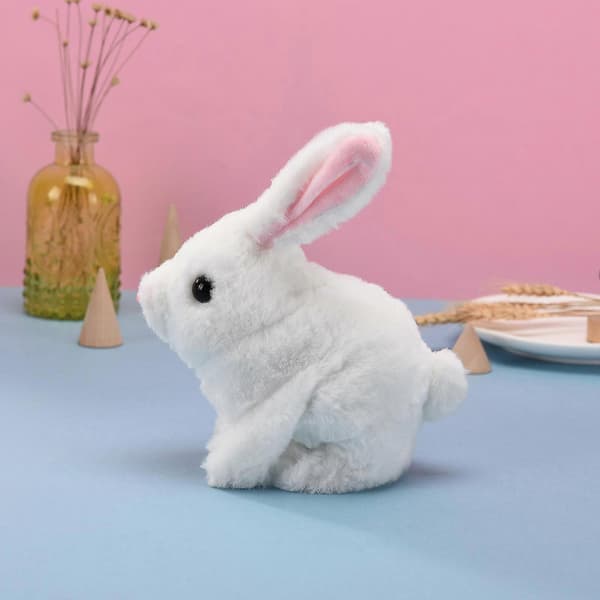 Educational Interactive Rabbit Toys Rabbits Can Walk And Talk, Easter Plush Stuffed Animal Rabbit