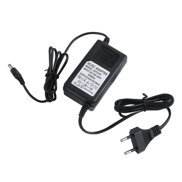 24W spændingsreguleringsadapter 3-24V strømforsyningsadapter med ABS-materiale til LED-blæser/elektrisk blæser/mikrobor/mobil DVD