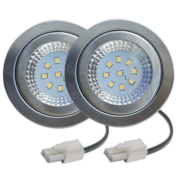 2-pak Emhættelampe 1.5W 230V 68mm Emhættelampe Ventilatorlampe Røgventilationslampe Extr-Perfet