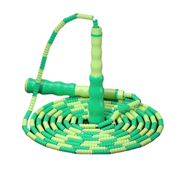 Perlebesat sjippetov, justerbart sjippetov til voksne med bløde perler soft beads