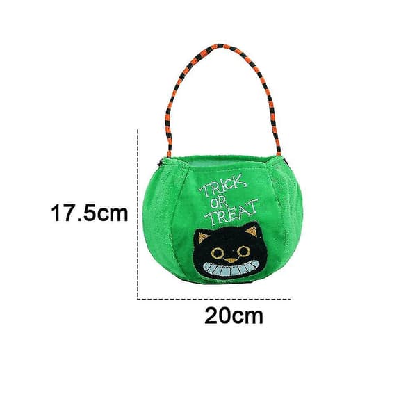 Halloween Trick Or Treat-tasker, mulepose gavekurv til Halloween-festfavoritter - stil 6