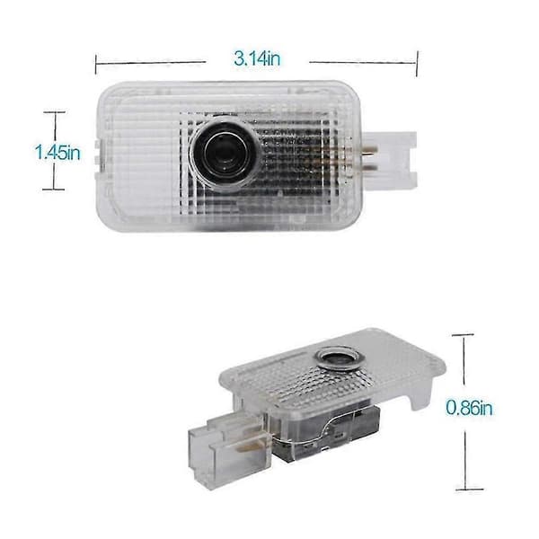 Suitable for Subaru Welcome Light BRZ Forester Outback Legacy Impreza Chipeng XV Special Door Projector Light (2-pack)