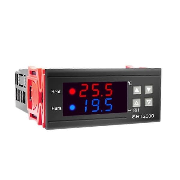 SHT2000 Temperature and Humidity Controller Thermostat Hygrometer Indoor Brewing Incubator Thermometer H