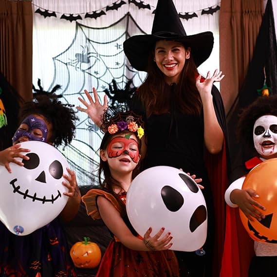 Halloween-kappe med hætte Vampyrkappe, til voksne/børn Dobbeltsidet rød sort kappe med hætte, Størrelse 125cm