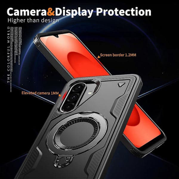 Compatible with Galaxy A26 5G Phone Case Black