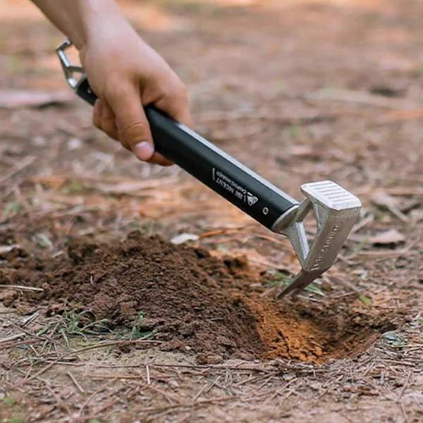 Tent Mallet for Outdoor Camping, Silver