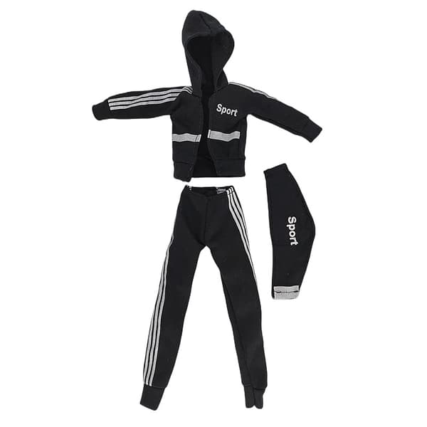 Barbie docka sportkläder 30cm dockkläder student leksak flicka klä upp baseball overall set