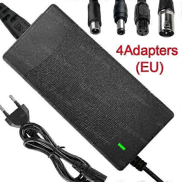 42V 2A Universell Litiumbatterilader, Balansesykkel E-sykkel Elektrisk Scooter Strømadapter, 5 Kontakter [DB] US Plugg US Plug