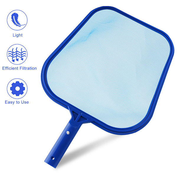 Pool Leaf Skimmer Rake Net Hot Tub Spa Cleaning Leaf Mesh Tool Pond