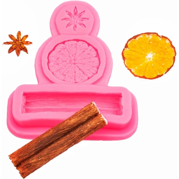 Chokolade slik lerform til DIY dessert Krystalform Håndlavet Cupcake Dekor Bageværktøj Kagebageværktøj