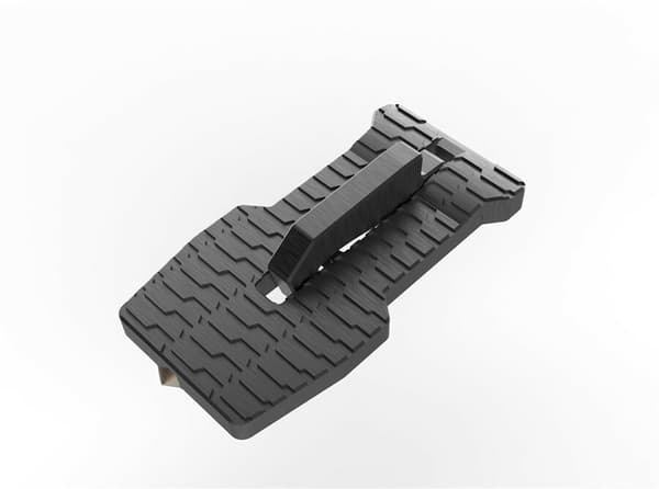 Foldbar bildørstrin mini fodpedal stige til