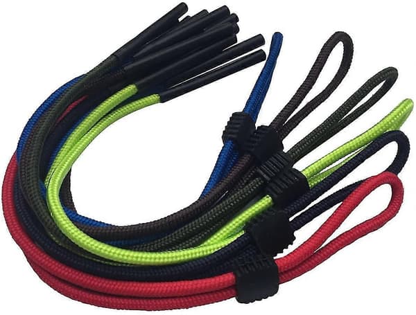 6 stk solbrillestropper, brilleholder solbrillestropp, brillestropp