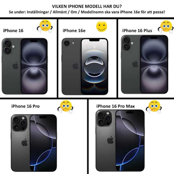 Iphone 16e kuori matkapuhelinkotelo korttipidike musta MUSTA