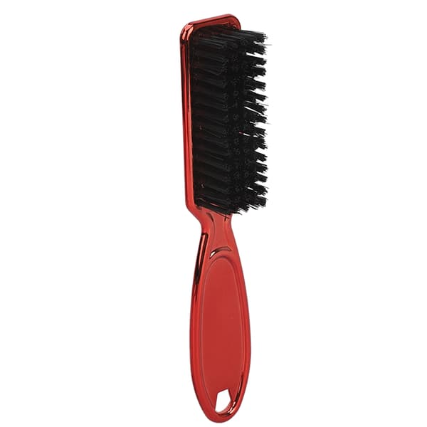 Men's Beard Styling Comb Beard Care Brush Haircut Styling Comb Handle Multifunctional Brush Red