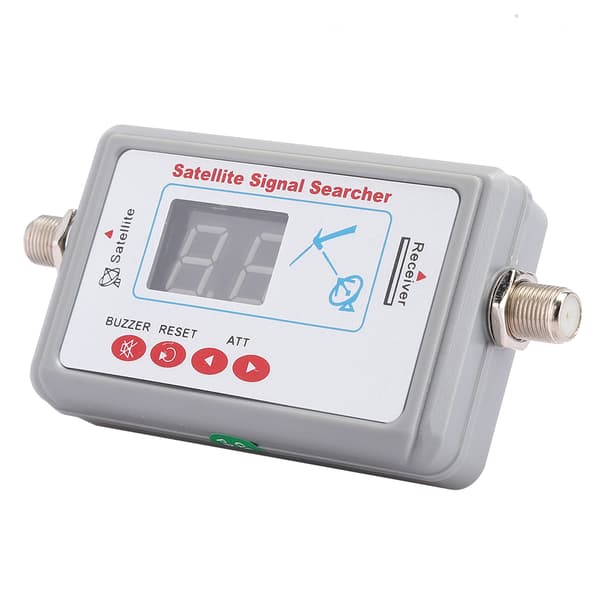SF95DL Sensitive Satellite Finder Portable Signal Strength Meter with Digital Display